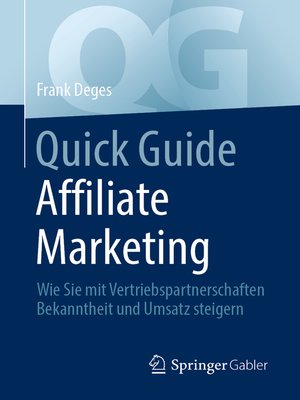 cover image of Quick Guide Affiliate Marketing